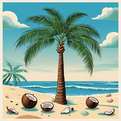 do palm trees produce seeds?