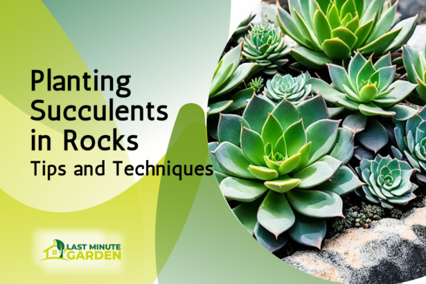 Planting Succulents in rocks: Tips and Techniques