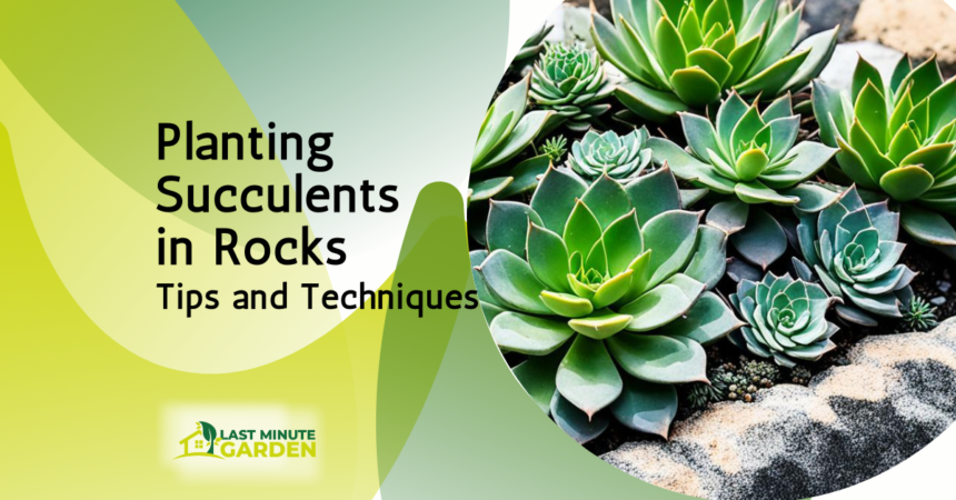 Planting Succulents in rocks: Tips and Techniques