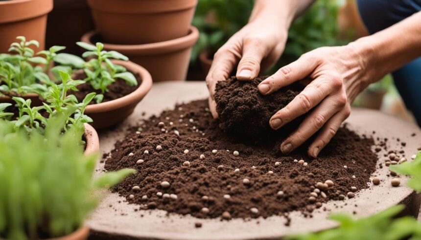 organic soil for potatoes