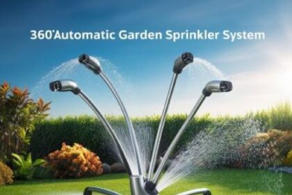 organic garden sprinkler