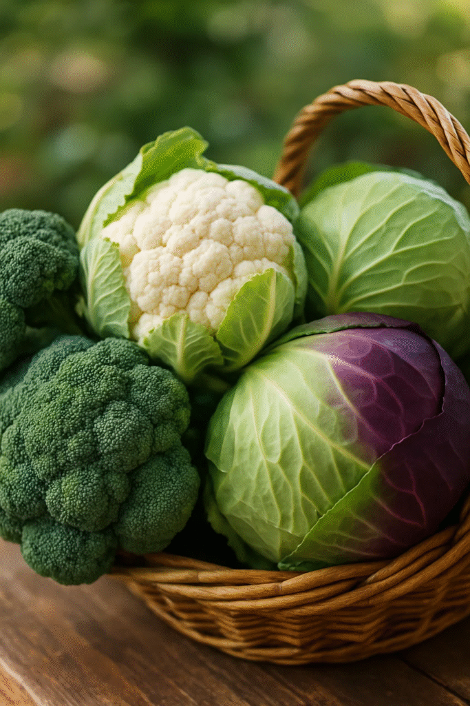Brassicas (Broccoli, Cauliflower, Cabbage)
